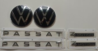 znaky a nápisy orig. VW - 2