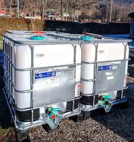 Ibc nádrž 600l potravinářská - 2