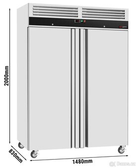 GGM profi MRAZÁKy - nerez, 1300l - 2