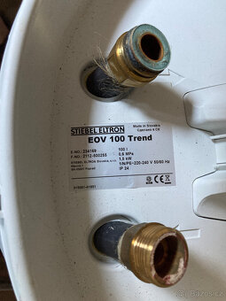 Prodám bojler Tatramat 100 l (EOV 100 trend) - 2