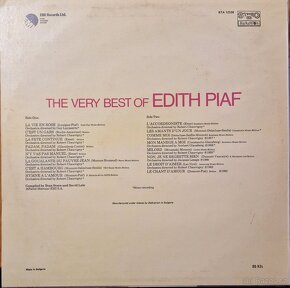 LP vinyl - Edith Piaf: The Very Best Of - 2