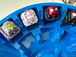 Spiderman BATTLE CUBES Aréna + 8 kostek- jako NOVÉ - 2
