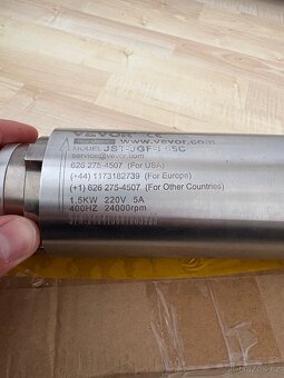 VEVOR 1,5KW vřetenový motor CNC - 2