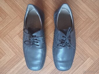 Pánské kožené boty PRABOS vel. 42-43 skoro nové - 2
