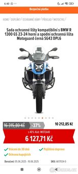 BMW R 1300 GS horní ochranný rám (MOTEA) - 2