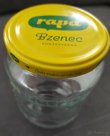 Prodám 80 ks zavařovacích sklenic 720 ml s víčky. - 2