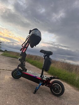 Elektrická koloběžka EcoWheel Predátor 200 – 8 000 W, - 2