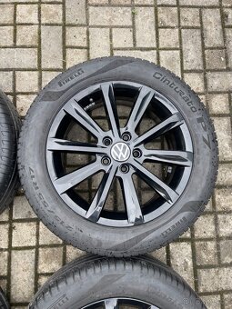 ORIGINÁL Alu Volkswagen HELSINKI R17, 5x112 - TOP STAV - 2