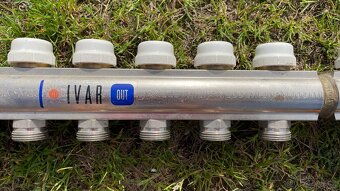 Rozdělovač podlahového topení IVAR – 13 okruhů (nový) - 2