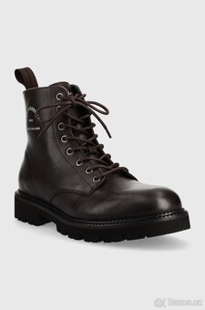 Pánské kožené boty KARL LAGERFELD - 2