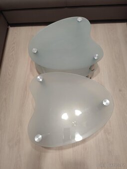 Konferenční odkládací stolek 2x - 2