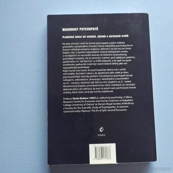 Moudrost psychopatů - profesor Kevin Dutton - 2