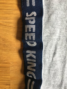 Šedé tepláky Speed King Little Kids - 2