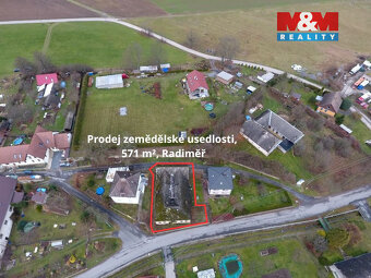 Prodej zemědělské usedlosti, 571 m², Radiměř - 2
