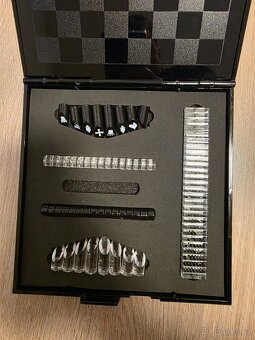 Dárková sada her 4v1 (šachy, dáma, backgammon, člověče) - 2