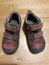 Prodám dívčí podzimní/jarní boty Santé vel.29, fialovo-šedé - 2