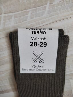 Vojenské ponožky Nové - 2