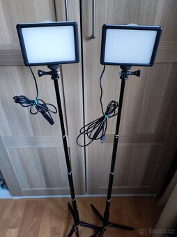 Neewer sada fotosvětel, 66/66 LED, 2x 10W - 2