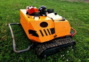 700kg/122cm profi sekačka svah radio benzin Roboflail - 2