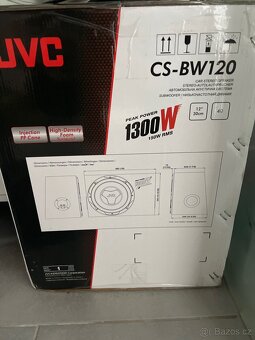 Subwoofer JVC CS BW120 - 2