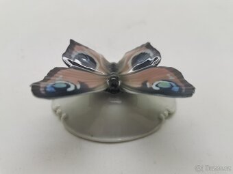 Krásná porcelánová soška Motýl Rosenthal Signováno - 2