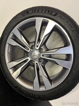 Origo. Alu Mercedes C 5x112 Zimní Michelin 18" Dvourozměrov - 2
