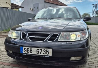 Saab 9-5 2.3t Vector, MY2003, manuál, servisováno Vojkovice - 2