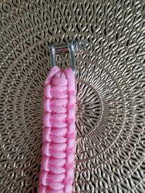 Survival paracord náramek pletený - 2