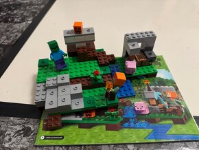 Lego MINECRAFT 21123 Železný golem (bez golema) - 2