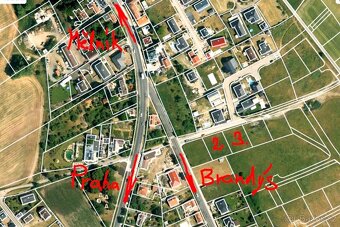Zasíťované stavební pozemky á 800 m², obec Kly, okres Mělník - 2