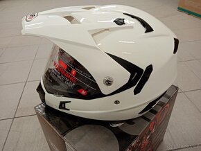 přilba/helma SHIRO ENDURO MX-311 - S bílá - 2