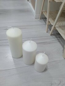 Svíčky neparfémované 12, 16, 20cm - 2