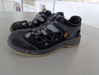 pracovní obuv Benon Bombis Lite S1P ESD NM Grey Sandal - 2