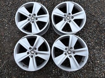 Alu original sada disku Seat Leon 5F 5x112 7,5J ET51 R17 - 2