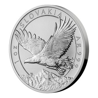 Český lev 2017,21,Slovenský Orel 1oz 2022,23 - 2