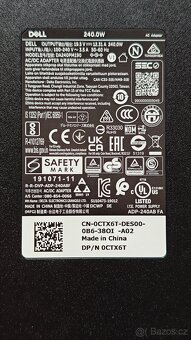 Napájecí adaptér DELL 240W - originální zdroj k NTB - 2
