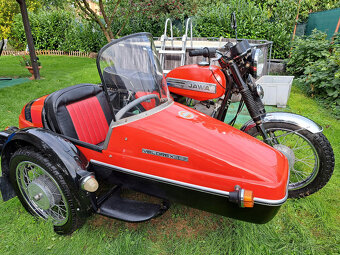 Jawa 350 634 / 5 Sidecar velorex 562 rok v. 1981. - 2