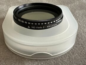 37mm ND filtr JSR vario ND2-400, vč. pouzdra, NOVÝ - 2
