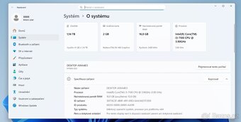 PC/i3-7100 4x3,90GHZ/16GB DDR4/250GB SSD + 1TB/GPU 2GB/W11 - 2