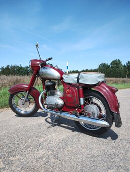 Původní jawa kývačka 250/353 1957 po kompletní renovaci - 2
