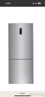 Prodám kombinovanou lednici LG s mrazákem dole - 2