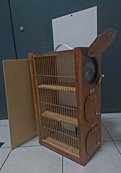 třídílný přepravník pro ptáky - 2