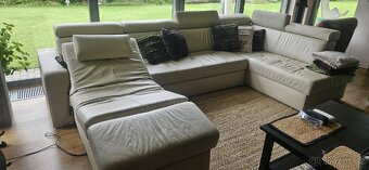 Sedací kožená souprava - 2