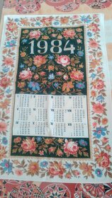 Vintage - malý ubrus, prostírání + dečky - 2