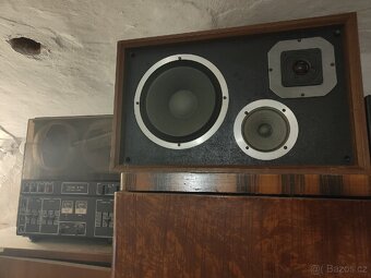 Magnetofon Tesla B 113 + Unitra A40 + pásky - 2