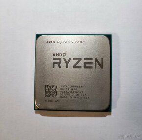 AMD Ryzen 5 2600 (6 jader/12 vláken, TDP 65W) + box chladič - 2