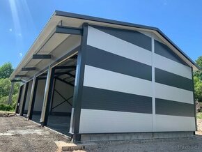 OCELOVÁ KONSTRUKCE HALY - MONTOVANÁ HALA 10x24x6m - 2