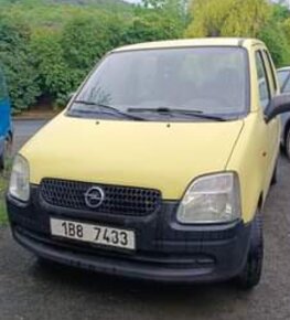 Opel Agila 1,2,55 kW, rok 2003, nová STK do 4/2026 - 2