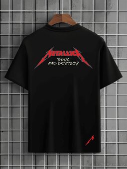 Tričko Metallica Seek & destroy nové - 2