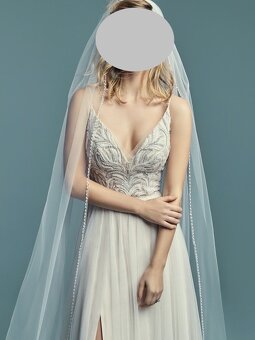 Svatební šaty MAGGI SOTTERO .Model CHARLENE velikost UK 10.T - 2